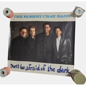 The Robert Cray Band Don't Be Afraid of the Dark 26x24 Vintage 1988 Promo Poster